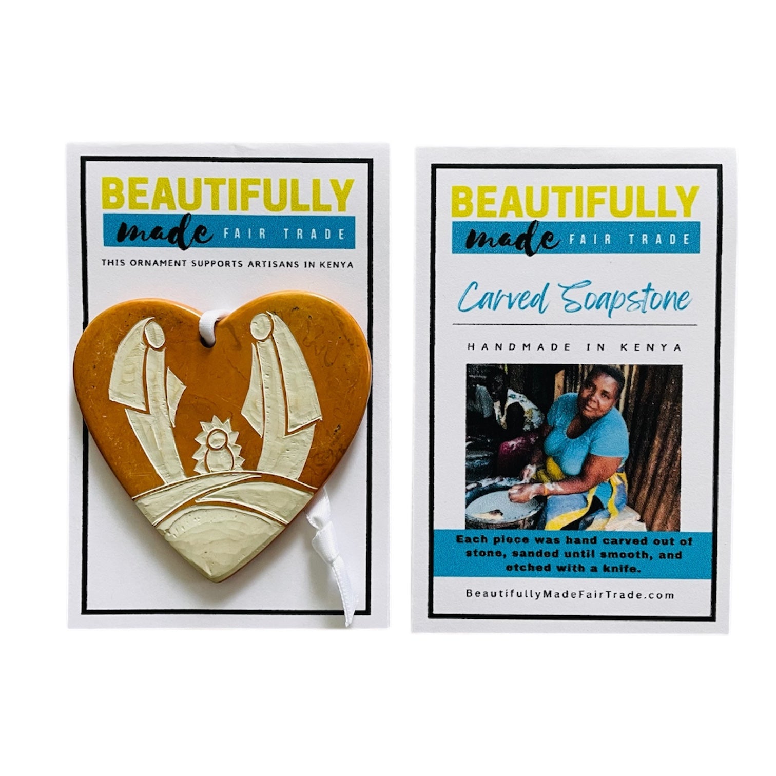 Kenya | Soapstone Nativity | Ornament