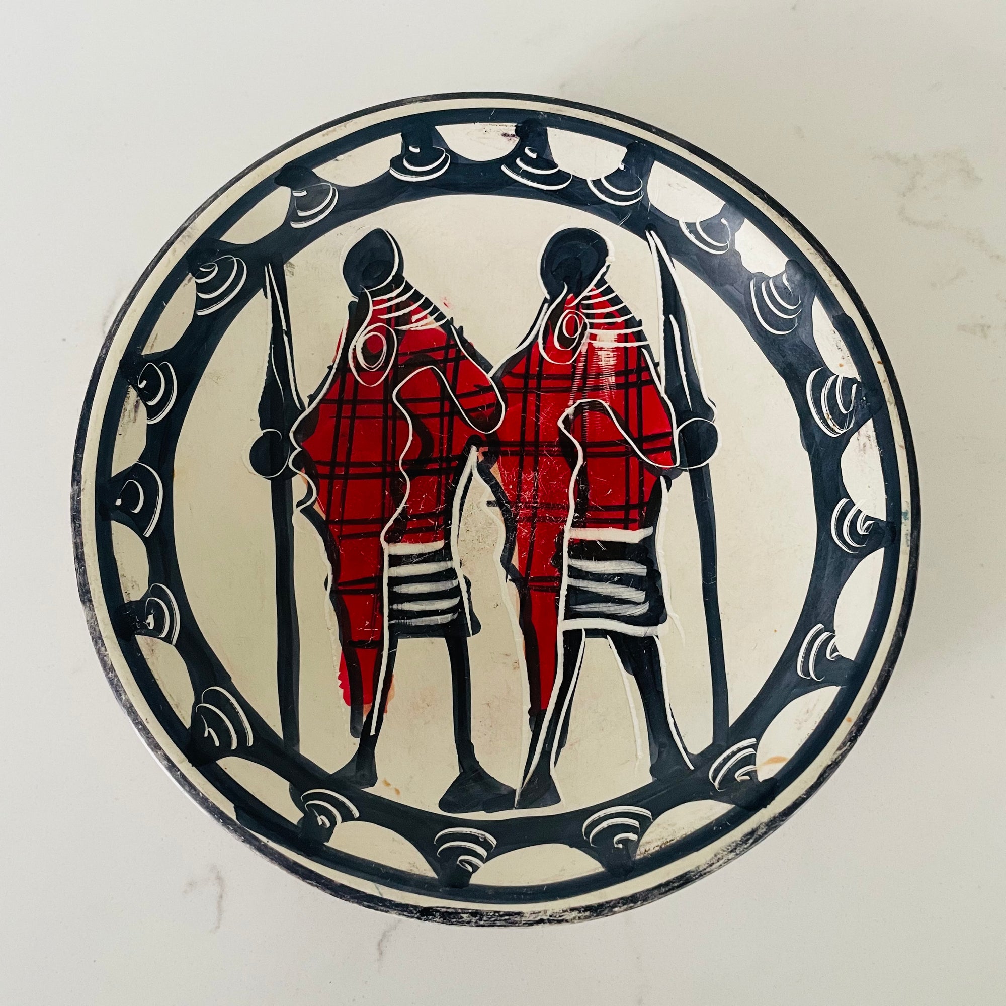 Kenya | Maasai Warrior Bowl | Soapstone