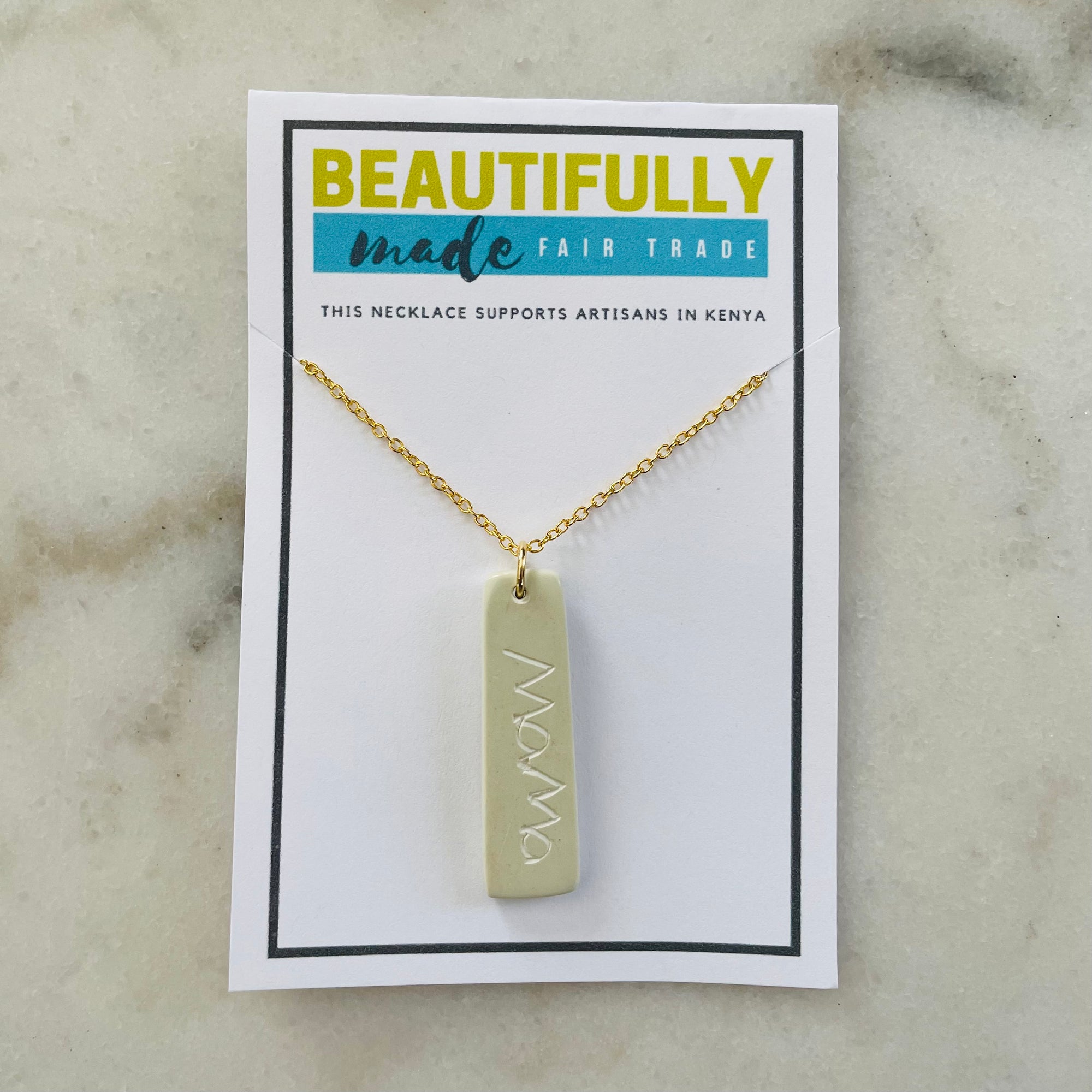 Kenya | Mama Soapstone Necklace