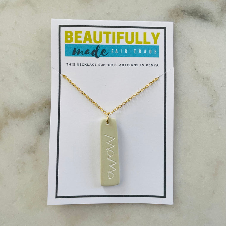 Kenya | Mama Soapstone Necklace