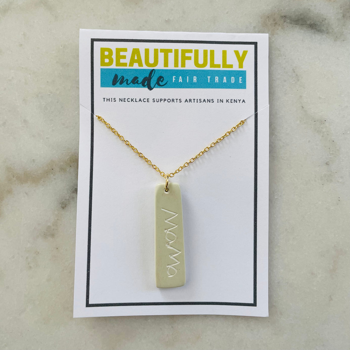 Kenya | Mama Soapstone Necklace