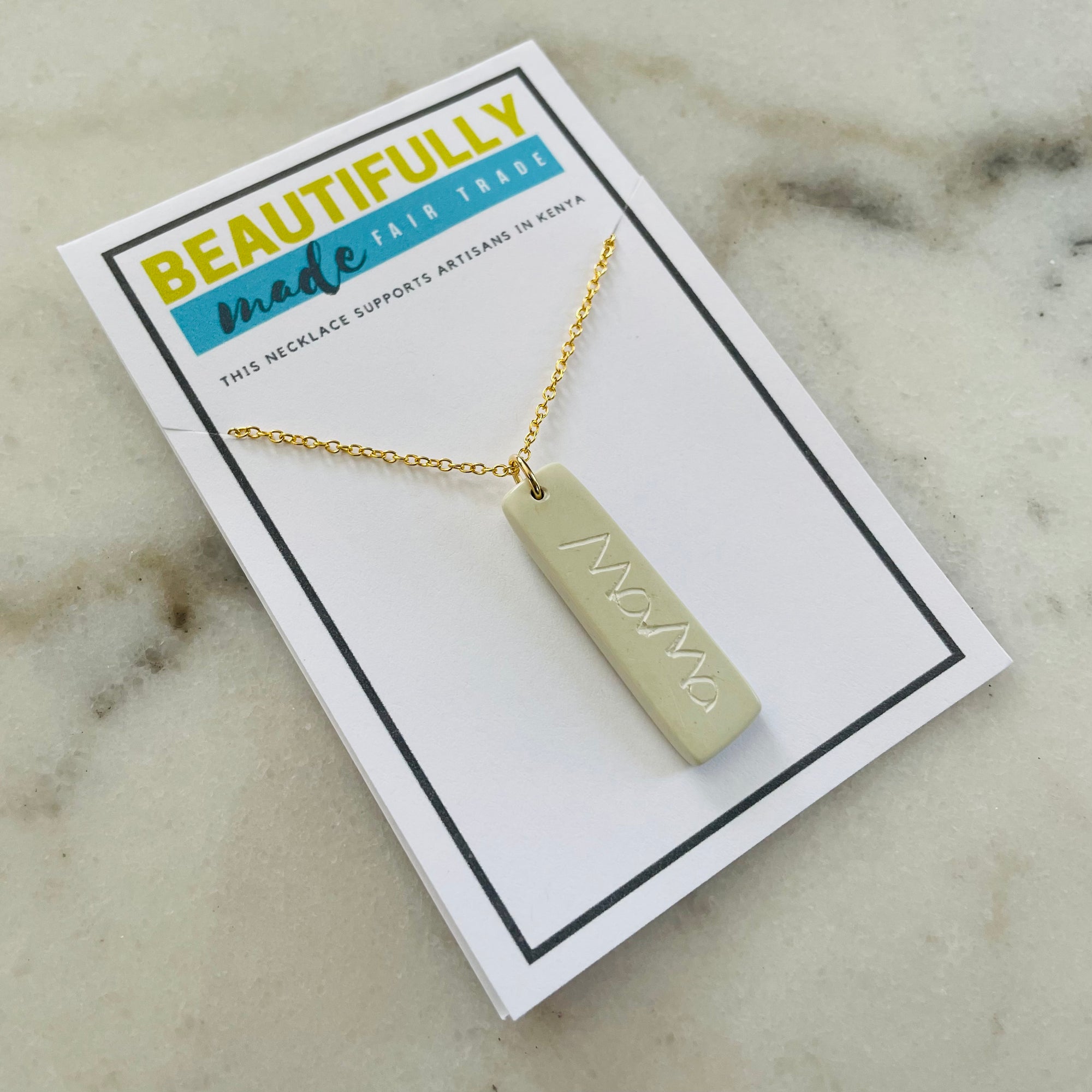 Kenya | Mama Soapstone Necklace