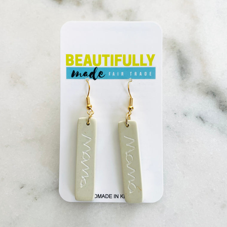 Kenya | Mama Soapstone Earrings