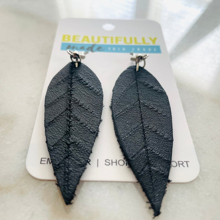 Guatelmala | Leather Earrings