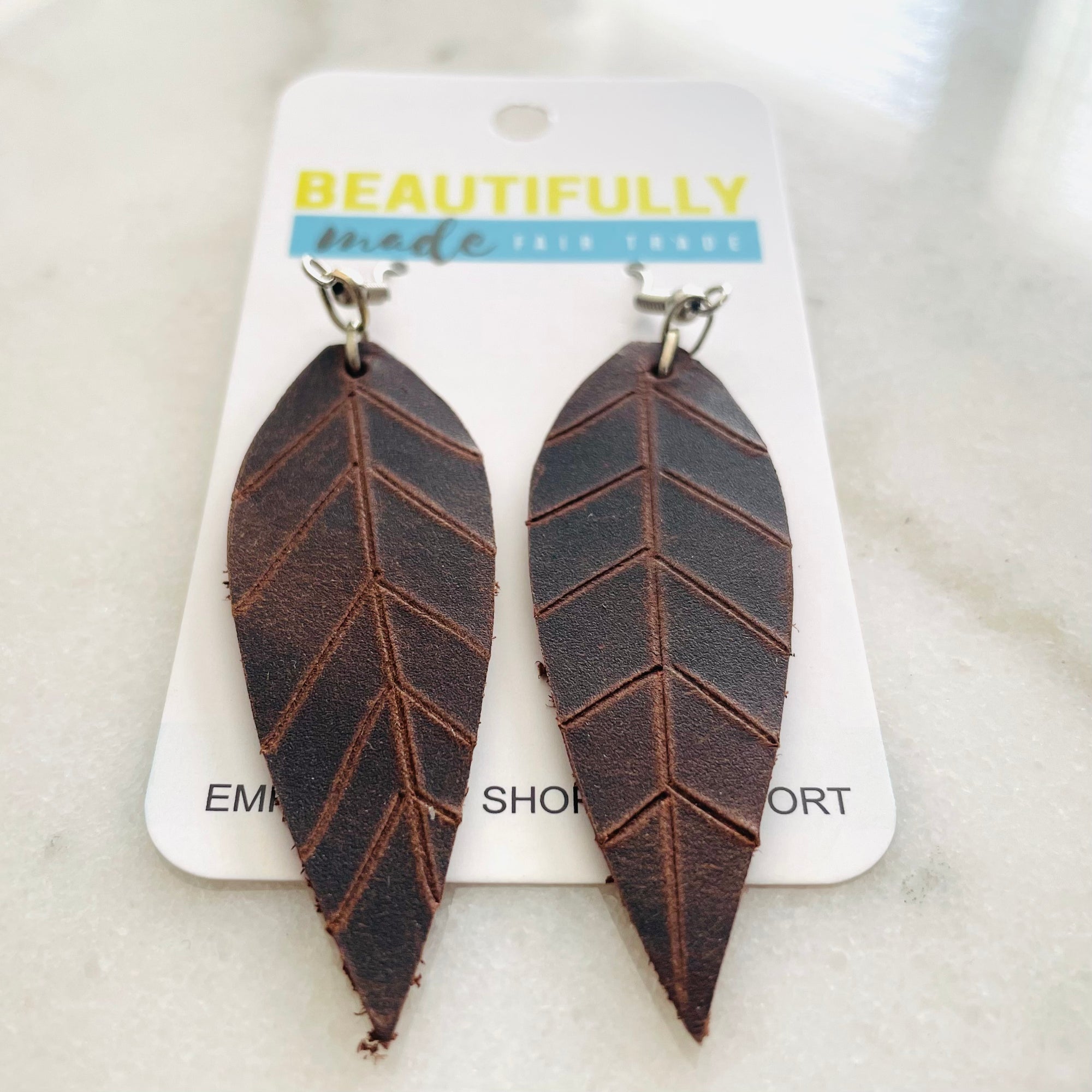 Guatemala | Leather Earrings
