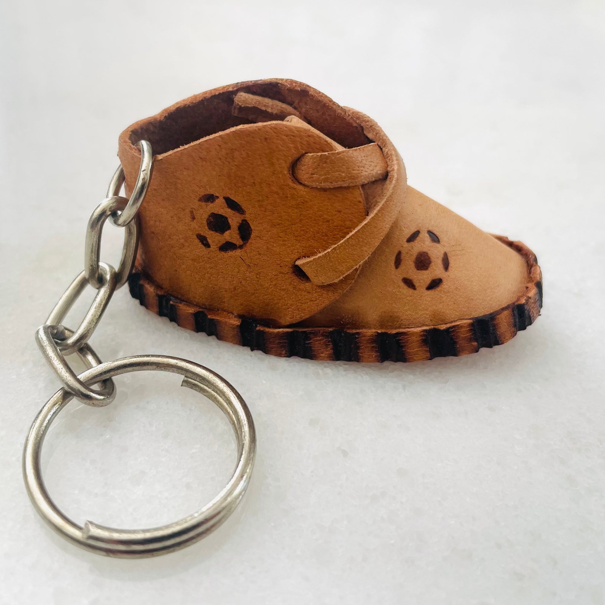 Cuba | Leather Shoe Keychain
