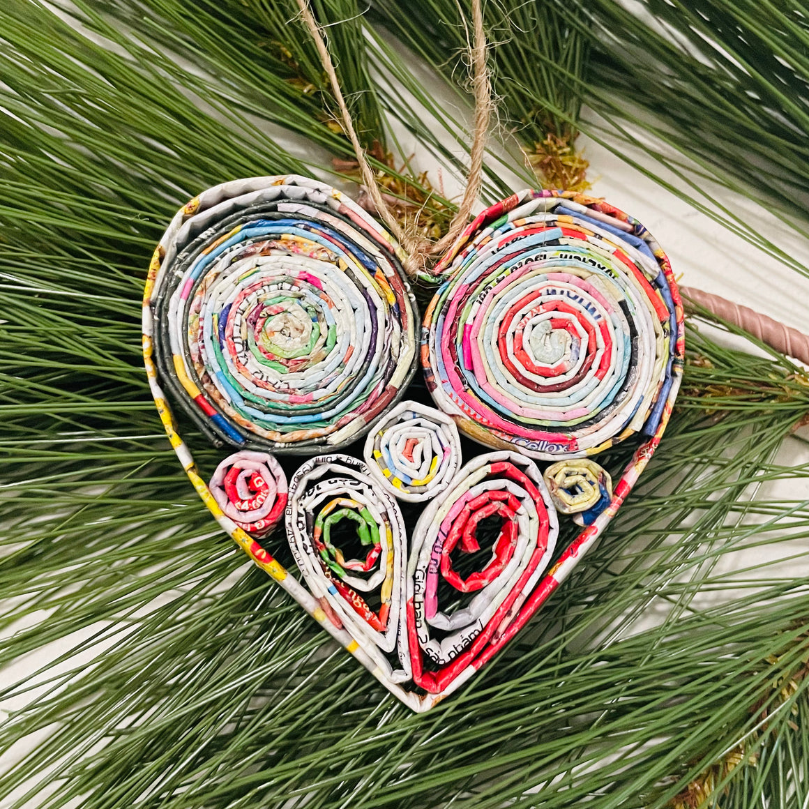 Vietnam | Paper Ornaments -  Heart