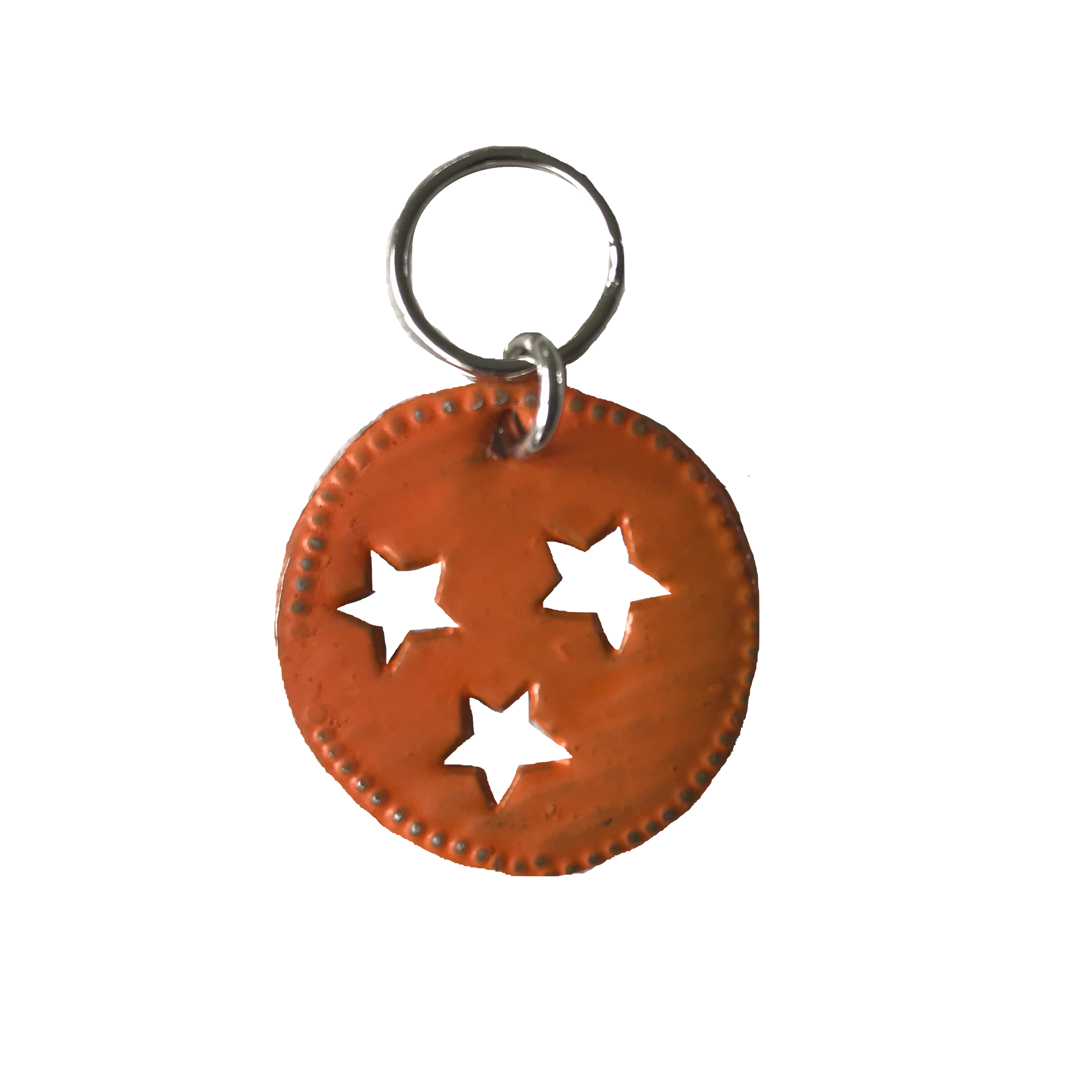 Haiti | Zipper Pull - TriStar/Orange