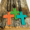 Haiti: Necklace - Painted Cross