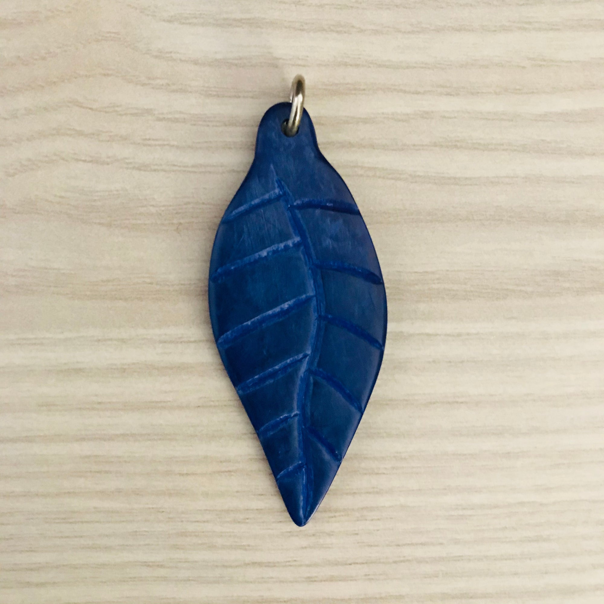 Kenya | Feather Charm: Navy
