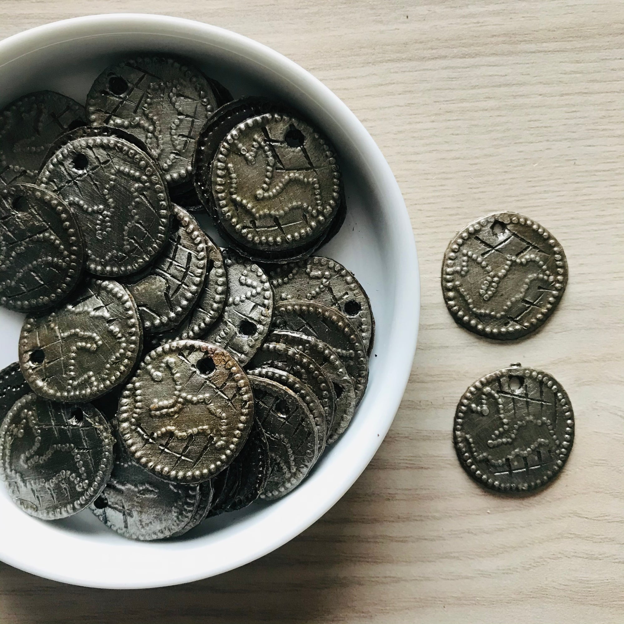 Haiti | Metal Charm- Set of 10