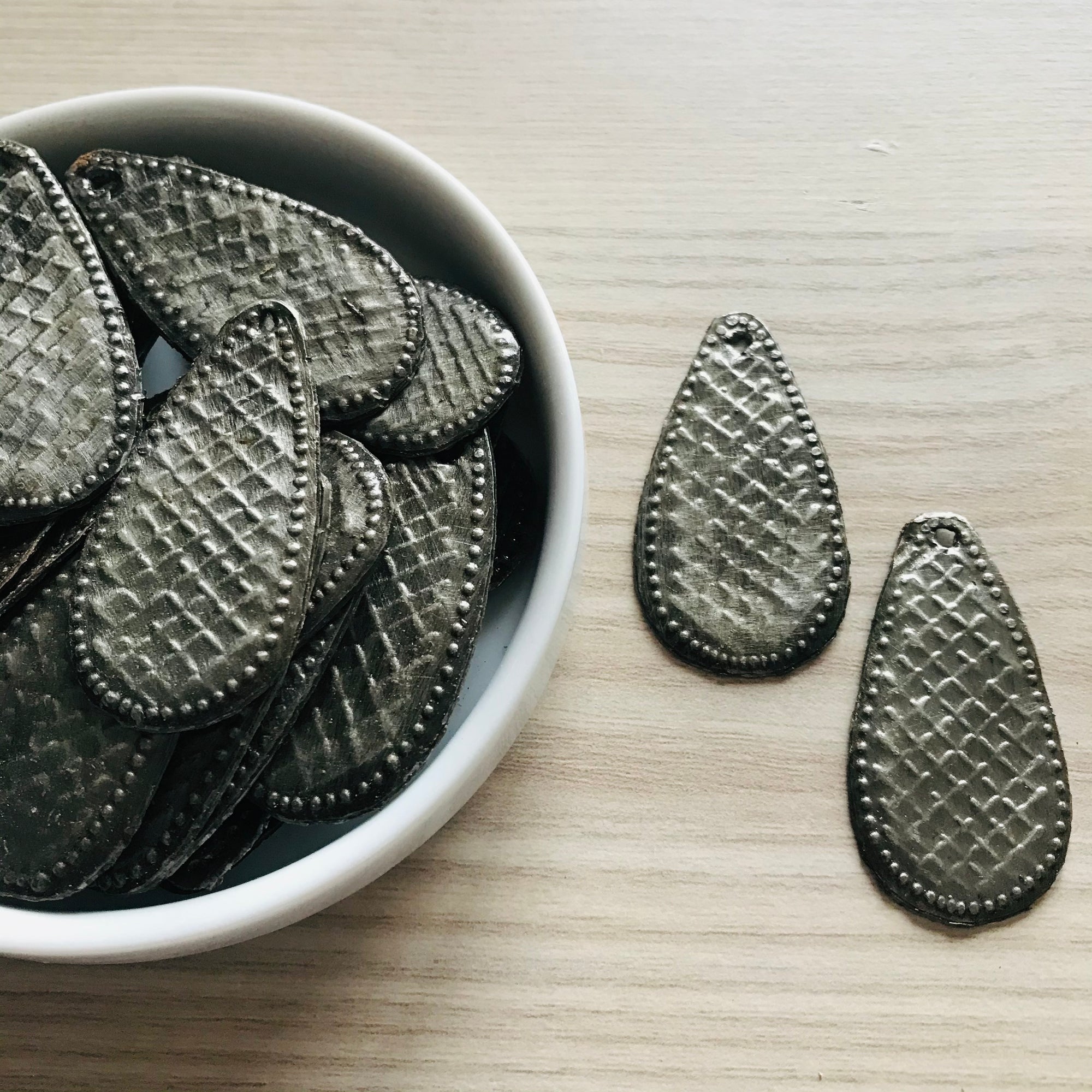 Haiti |  Metal Charm- Set of 6