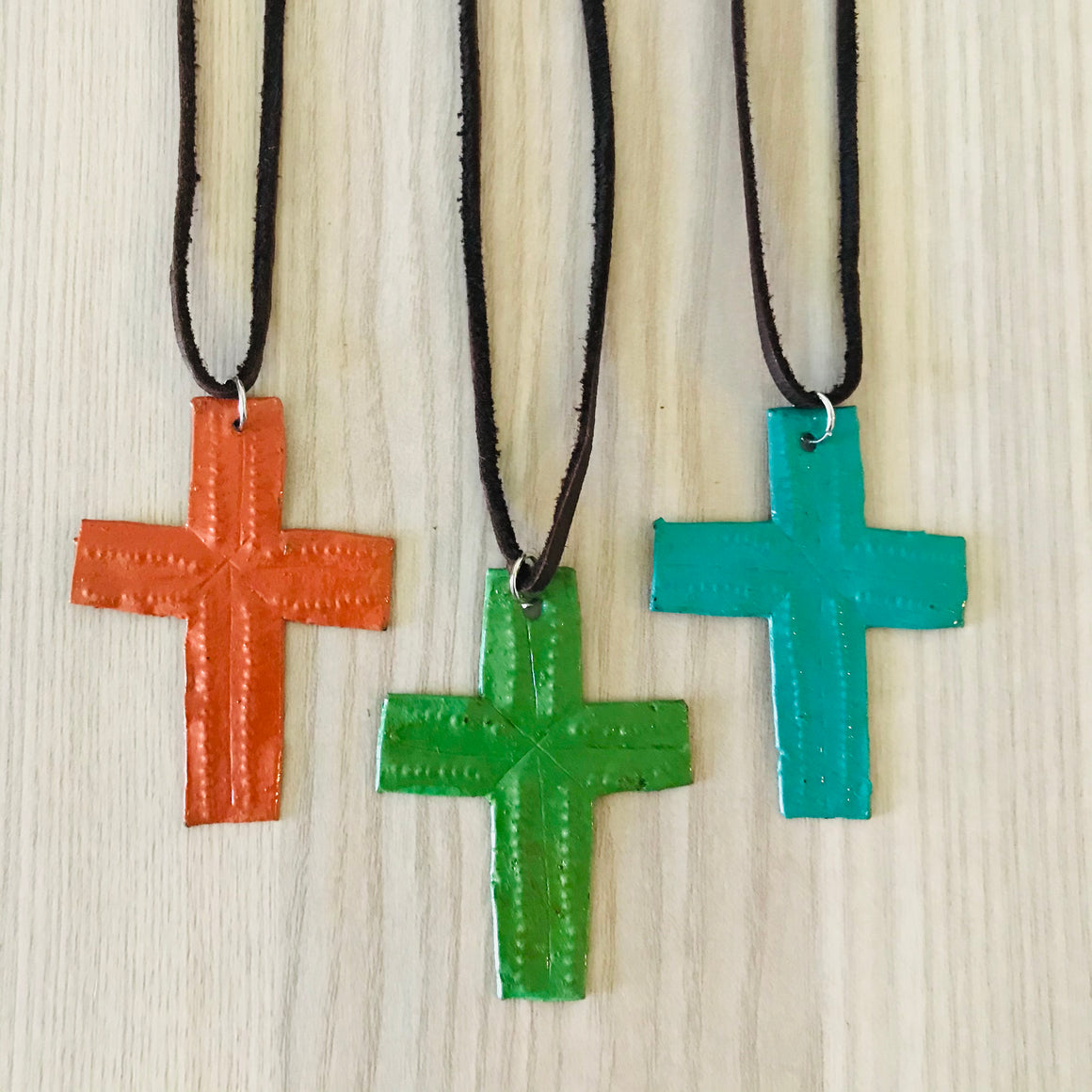Haiti | Necklace - Painted Cross
