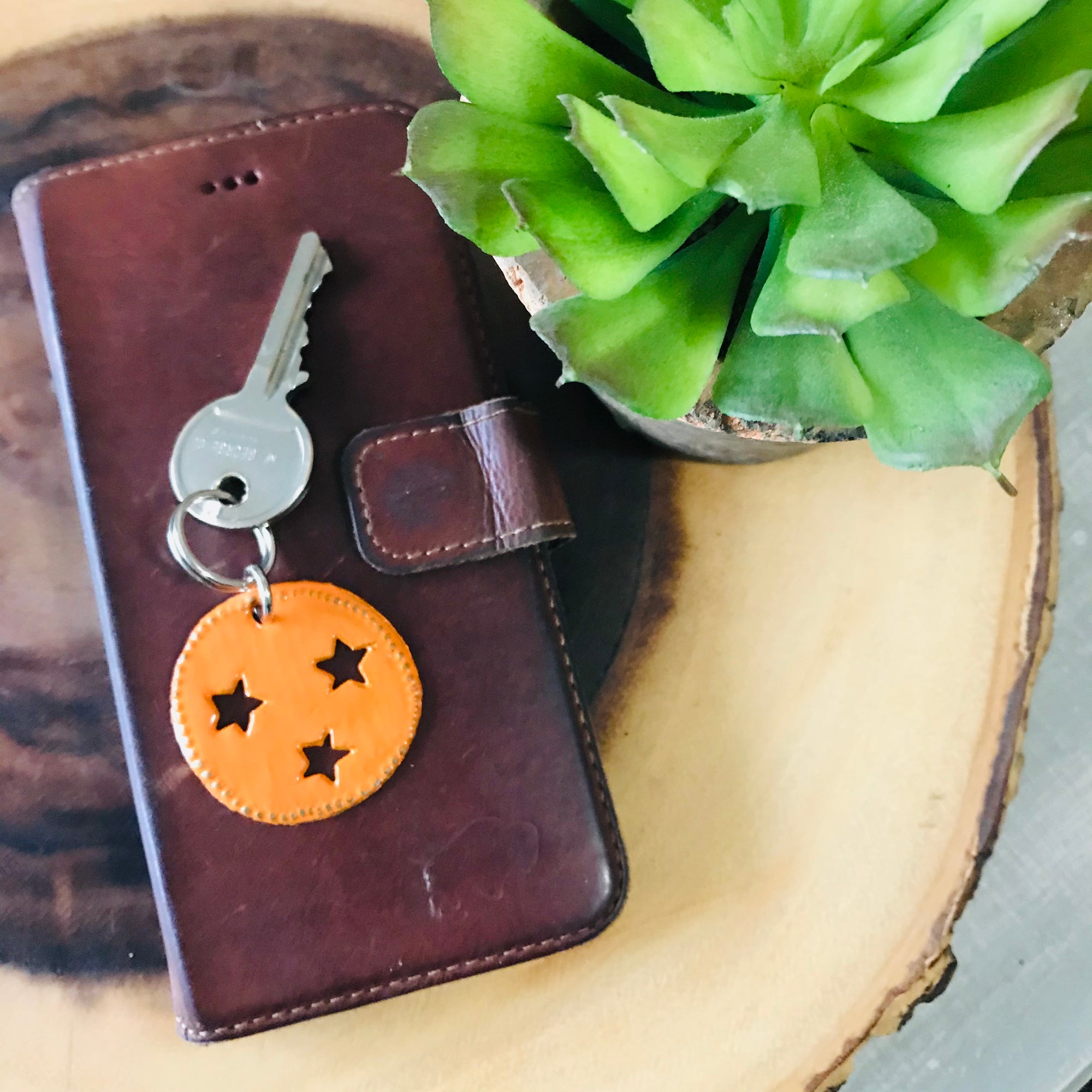 Haiti | Zipper Pull - TriStar/Orange