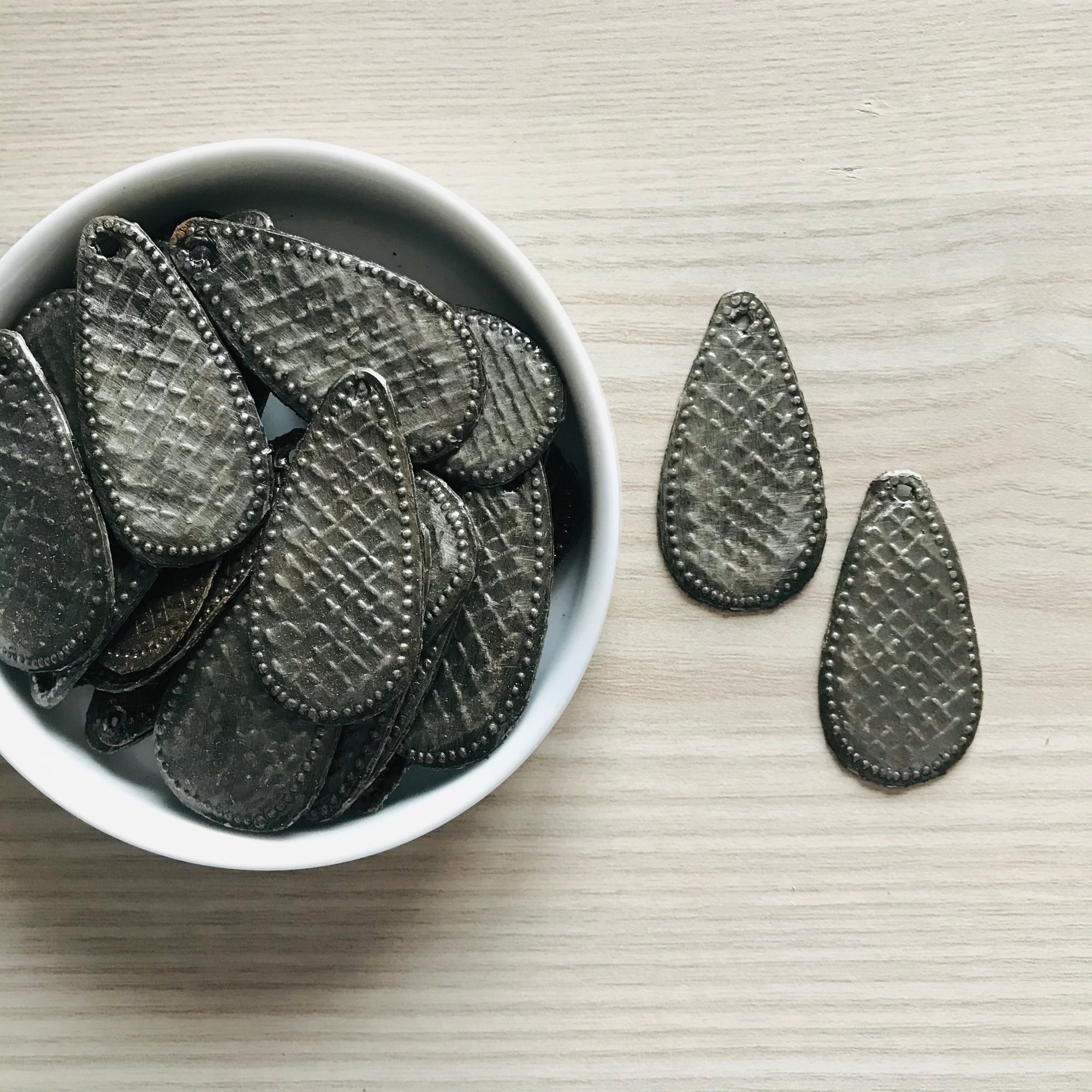 Haiti |  Metal Charm- Set of 6