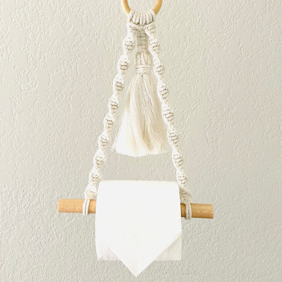 Indonesia | Macrame Toilet Paper Hanger