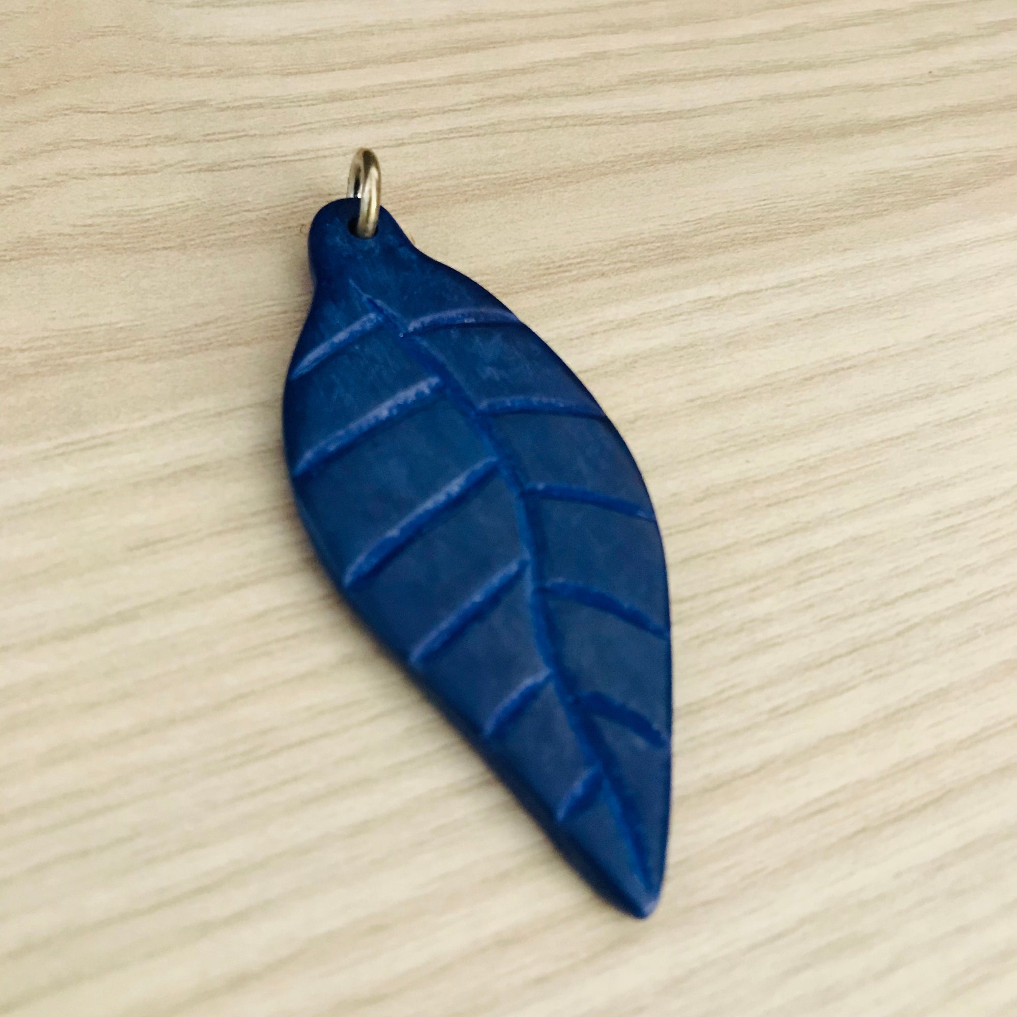 Kenya | Feather Charm: Navy