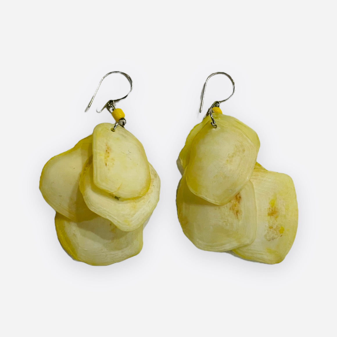 Peru | Fish Scales Earrings (Yellow)
