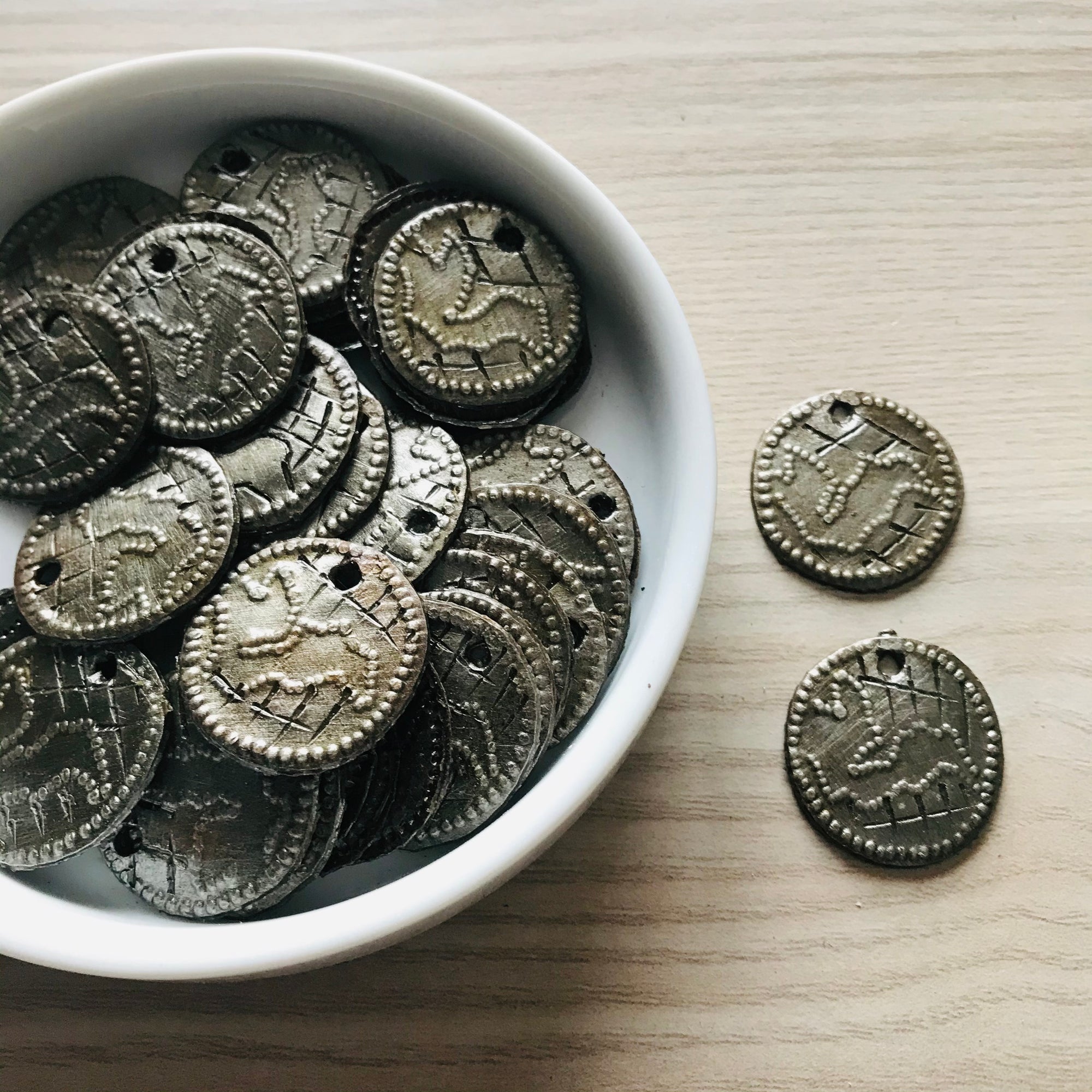 Haiti | Metal Charm- Set of 10