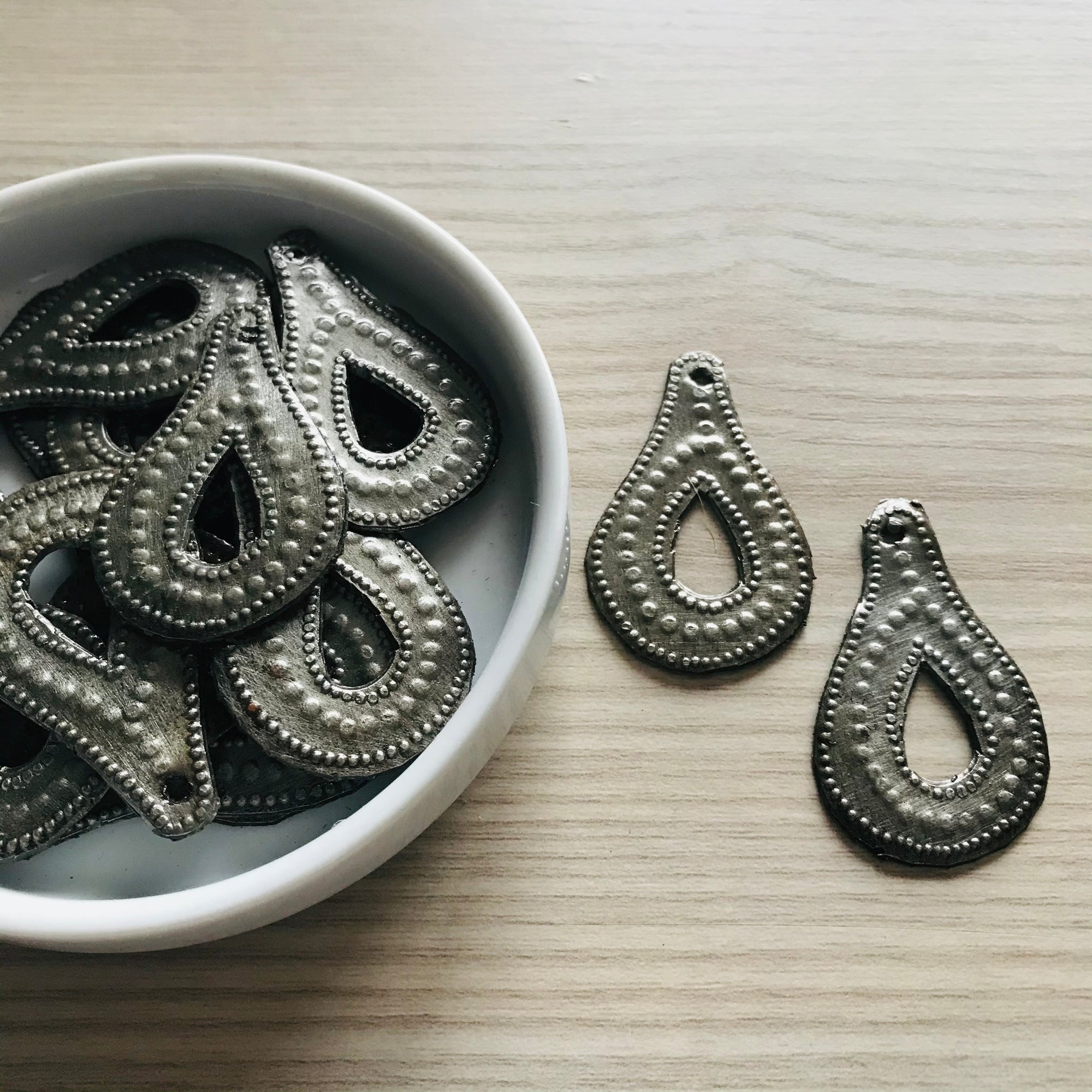 Haiti |  Metal Charm- Set of 6